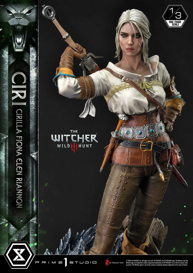 Ciri Fiona Elen Riannon (Bonus Version) The Witcher 3: Wild Hunt – Prime1Studio – ActionFigure Brasil