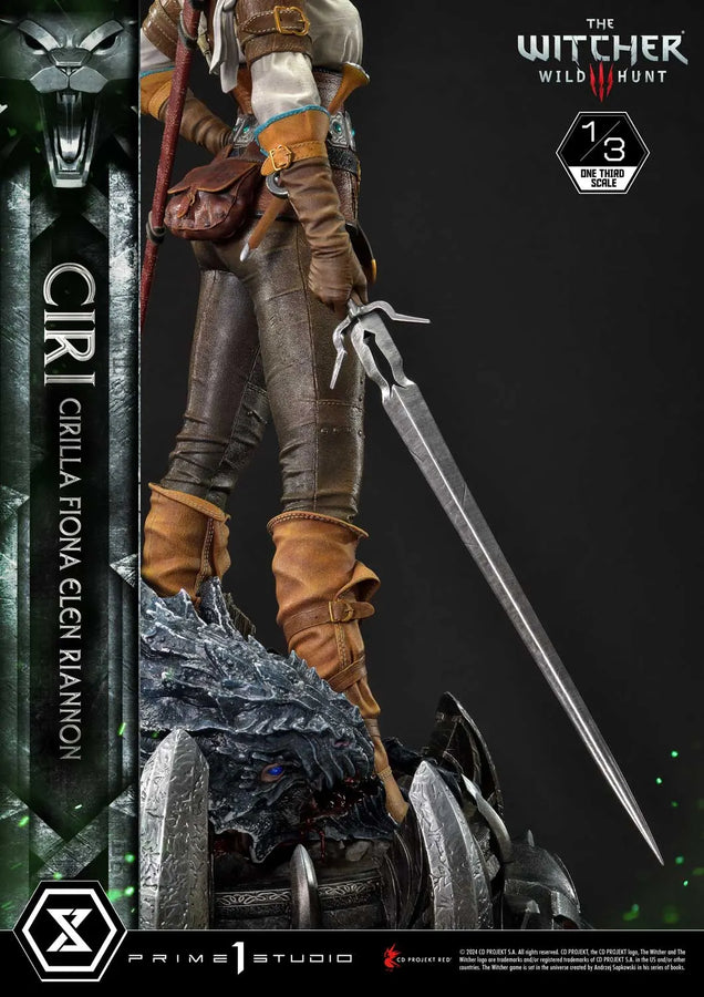 Ciri Fiona Elen Riannon (Bonus Version) The Witcher 3: Wild Hunt – Prime1Studio – ActionFigure Brasil