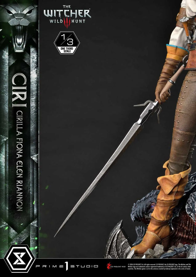 Ciri Fiona Elen Riannon (Bonus Version) The Witcher 3: Wild Hunt – Prime1Studio – ActionFigure Brasil