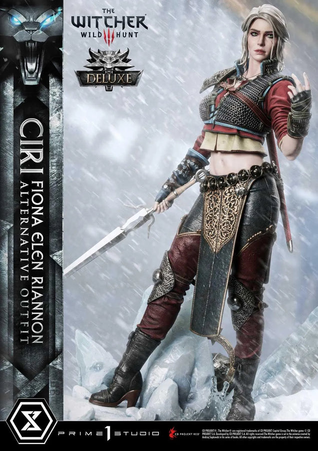 Ciri Fiona Elen Riannon (Deluxe Bonus Version) The Witcher 3: Wild Hunt – Prime1Studio – ActionFigure Brasil