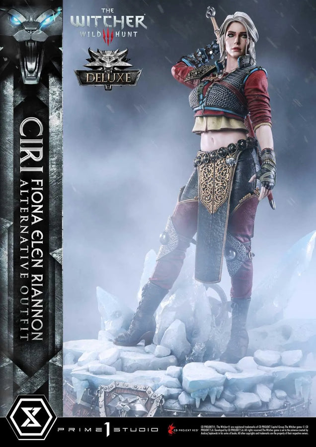 Ciri Fiona Elen Riannon (Deluxe Bonus Version) The Witcher 3: Wild Hunt – Prime1Studio – ActionFigure Brasil