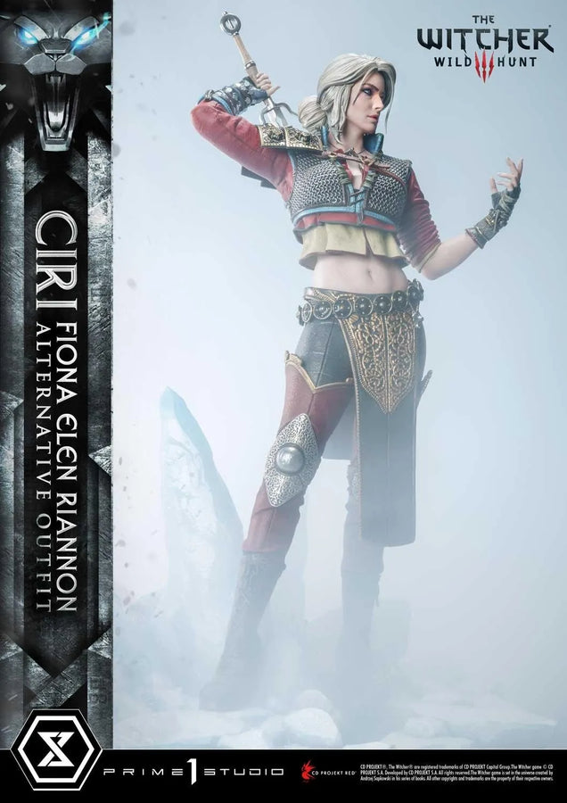 Ciri Fiona Elen Riannon (Deluxe Bonus Version) The Witcher 3: Wild Hunt – Prime1Studio – ActionFigure Brasil