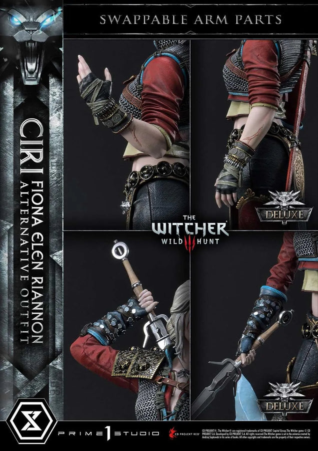 Ciri Fiona Elen Riannon (Deluxe Bonus Version) The Witcher 3: Wild Hunt – Prime1Studio – ActionFigure Brasil