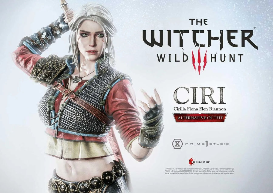 Ciri Fiona Elen Riannon (Deluxe Bonus Version) The Witcher 3: Wild Hunt – Prime1Studio – ActionFigure Brasil