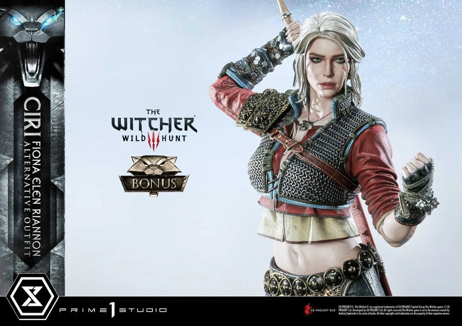 Ciri Fiona Elen Riannon (Deluxe Bonus Version) The Witcher 3: Wild Hunt – Prime1Studio – ActionFigure Brasil