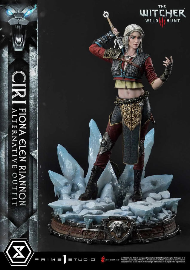 Ciri Fiona Elen Riannon (Deluxe Bonus Version) The Witcher 3: Wild Hunt – Prime1Studio – ActionFigure Brasil
