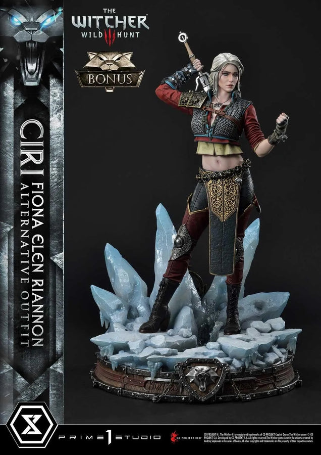 Ciri Fiona Elen Riannon (Deluxe Bonus Version) The Witcher 3: Wild Hunt – Prime1Studio – ActionFigure Brasil