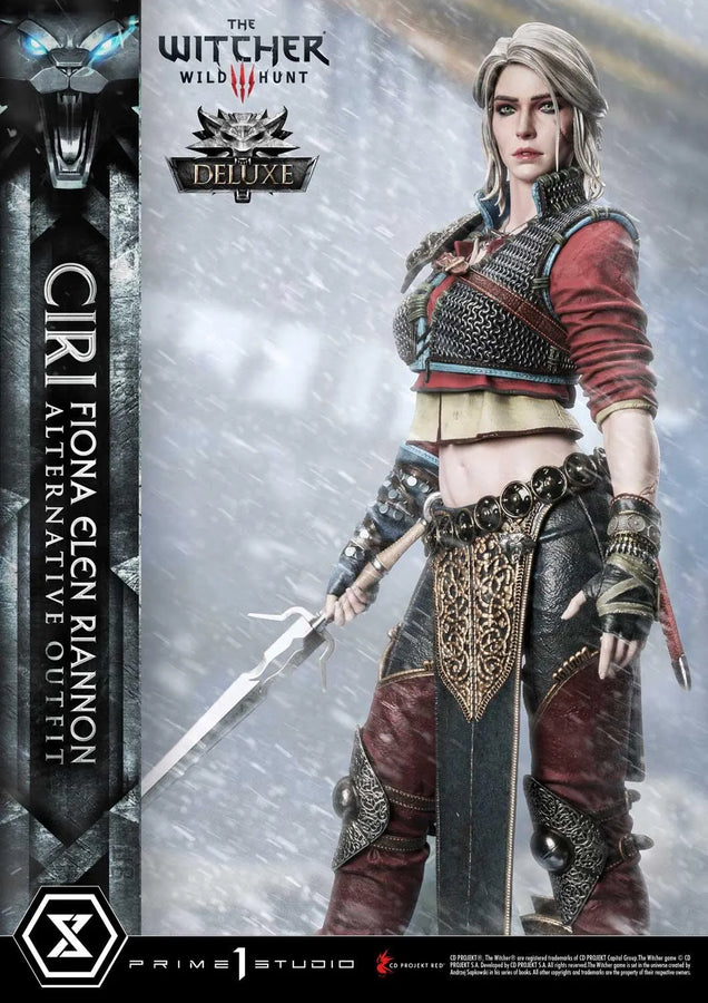 Ciri Fiona Elen Riannon (Deluxe Bonus Version) The Witcher 3: Wild Hunt – Prime1Studio – ActionFigure Brasil