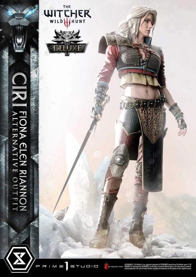 Ciri Fiona Elen Riannon (Deluxe Bonus Version) The Witcher 3: Wild Hunt – Prime1Studio – ActionFigure Brasil