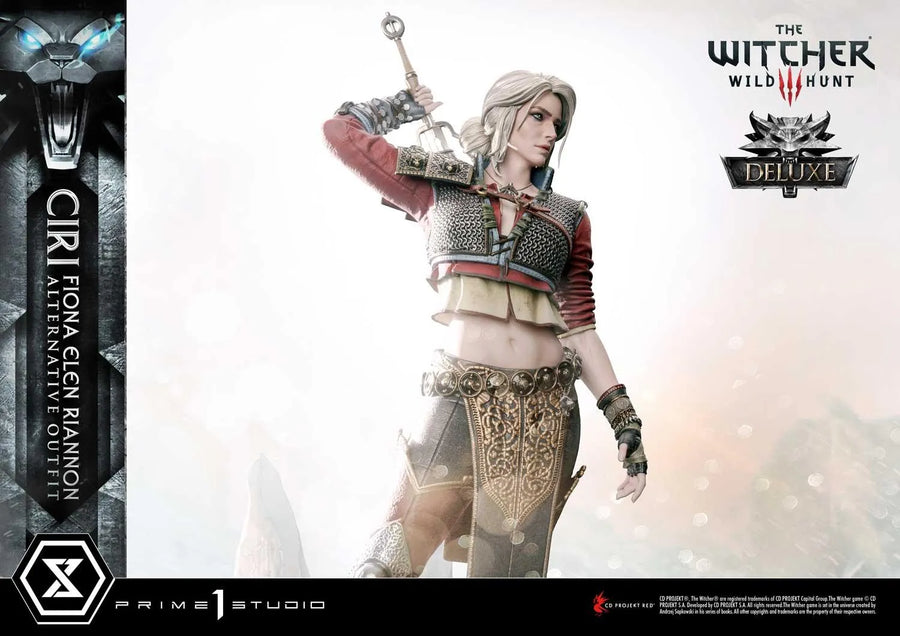 Ciri Fiona Elen Riannon (Deluxe Bonus Version) The Witcher 3: Wild Hunt – Prime1Studio – ActionFigure Brasil