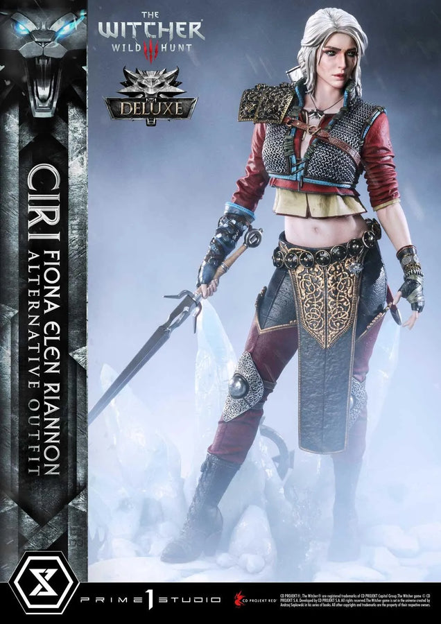 Ciri Fiona Elen Riannon (Deluxe Bonus Version) The Witcher 3: Wild Hunt – Prime1Studio – ActionFigure Brasil