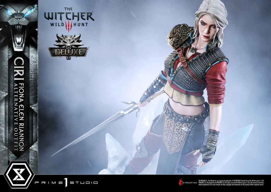 Ciri Fiona Elen Riannon (Deluxe Bonus Version) The Witcher 3: Wild Hunt – Prime1Studio – ActionFigure Brasil