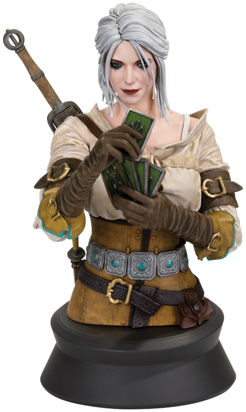 Ciri Playing Gwent – Dark Horse Comics – ActionFigure Brasil