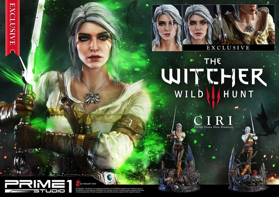 Cirilla Fiona Elen Riannon (Exclusive Version) The Witcher 3: Wild Hunt – Prime1Studio – ActionFigure Brasil