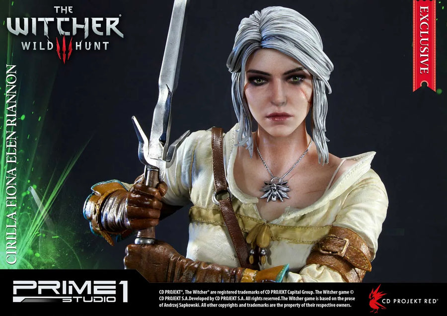 Cirilla Fiona Elen Riannon (Exclusive Version) The Witcher 3: Wild Hunt – Prime1Studio – ActionFigure Brasil