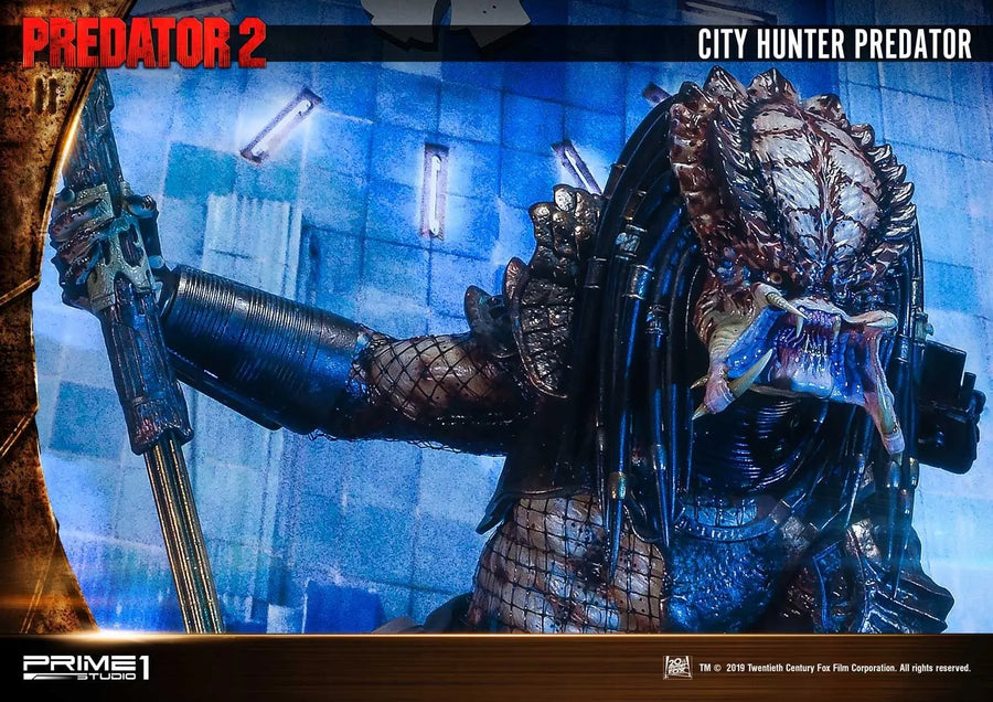 City Hunter Predator (3D Wall Art Edition) Predator 2 (Film) – Prime1Studio – ActionFigure Brasil