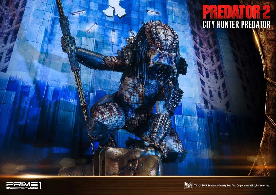 City Hunter Predator (3D Wall Art Edition) Predator 2 (Film) – Prime1Studio – ActionFigure Brasil