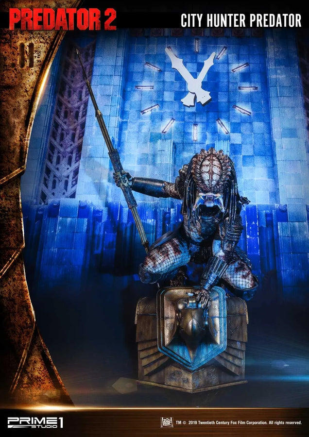 City Hunter Predator (3D Wall Art Edition) Predator 2 (Film) – Prime1Studio – ActionFigure Brasil
