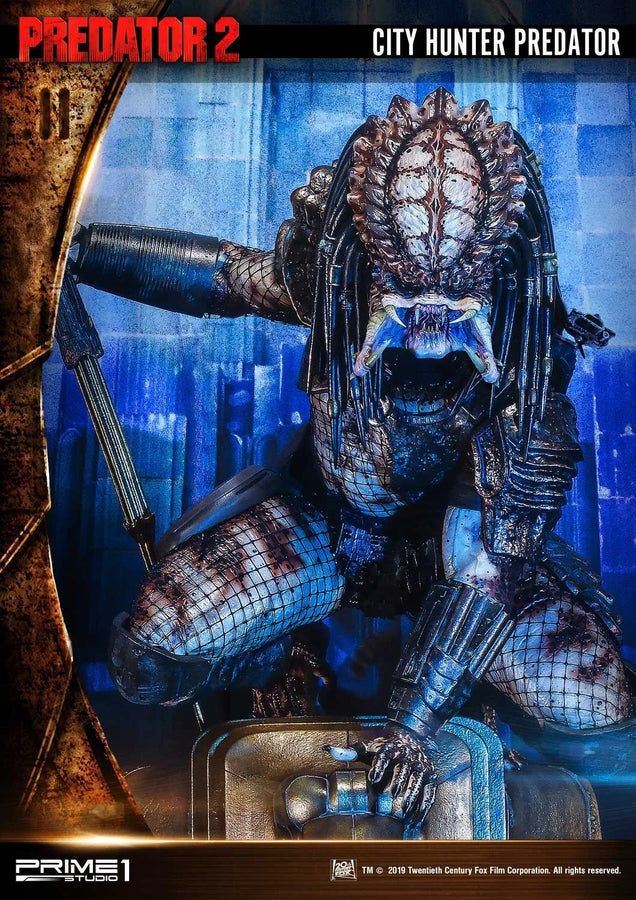 City Hunter Predator (3D Wall Art Edition) Predator 2 (Film) – Prime1Studio – ActionFigure Brasil