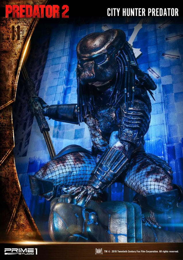 City Hunter Predator (3D Wall Art Edition) Predator 2 (Film) – Prime1Studio – ActionFigure Brasil
