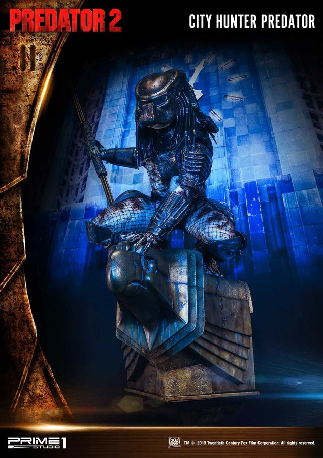 City Hunter Predator (3D Wall Art Edition) Predator 2 (Film) – Prime1Studio – ActionFigure Brasil