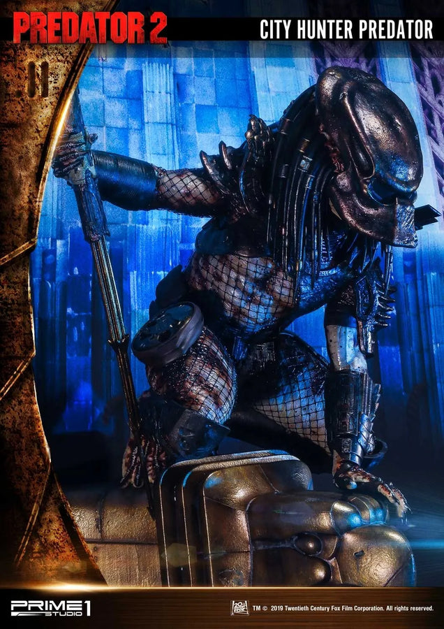City Hunter Predator (3D Wall Art Edition) Predator 2 (Film) – Prime1Studio – ActionFigure Brasil