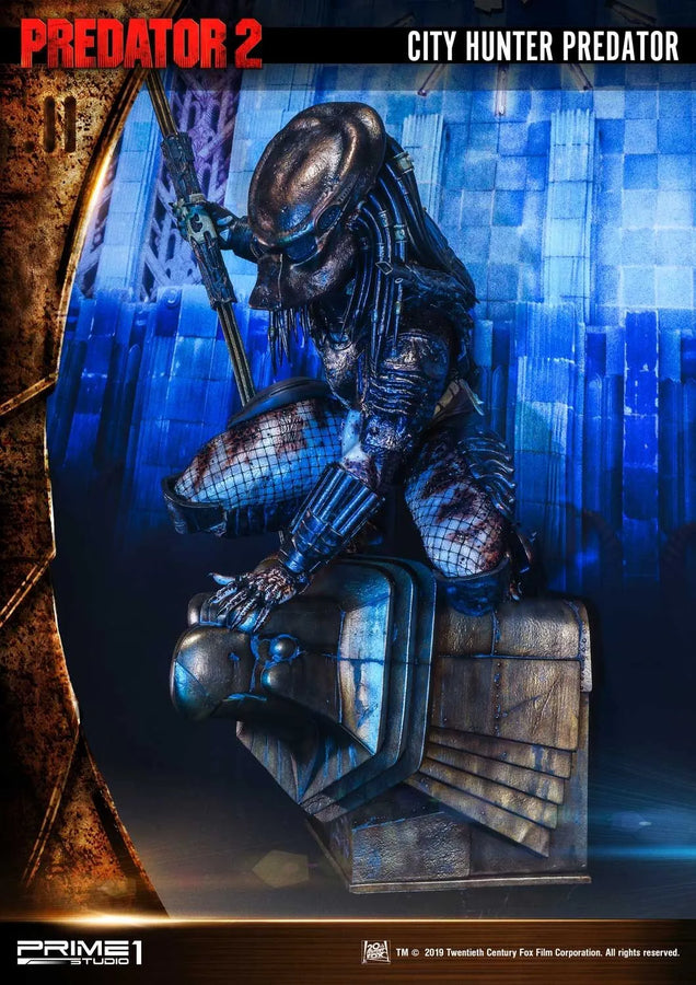 City Hunter Predator (3D Wall Art Edition) Predator 2 (Film) – Prime1Studio – ActionFigure Brasil