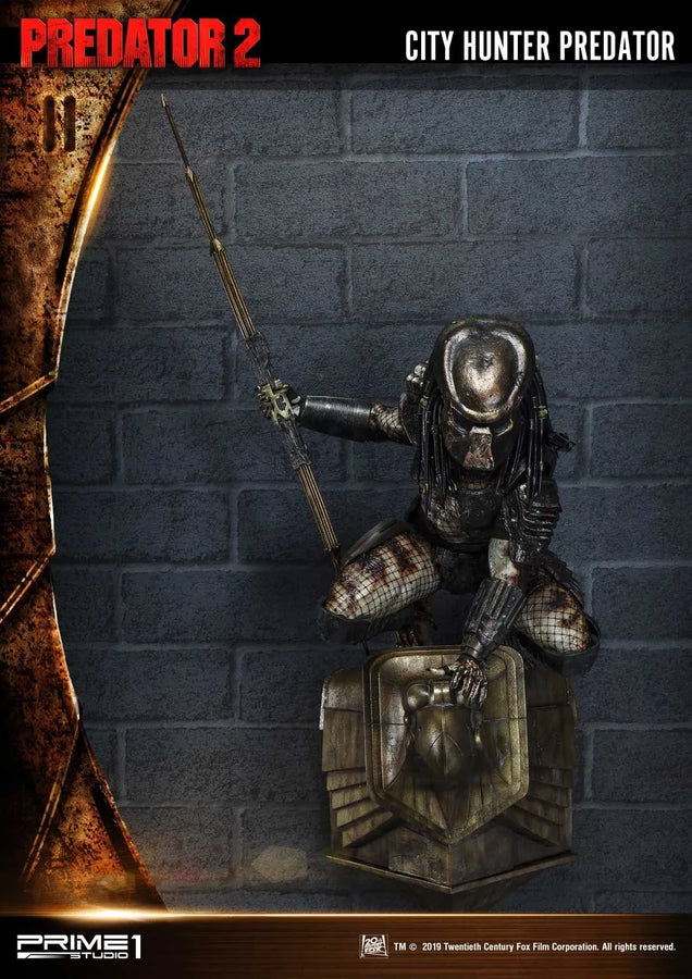 City Hunter Predator (3D Wall Art Edition) Predator 2 (Film) – Prime1Studio – ActionFigure Brasil