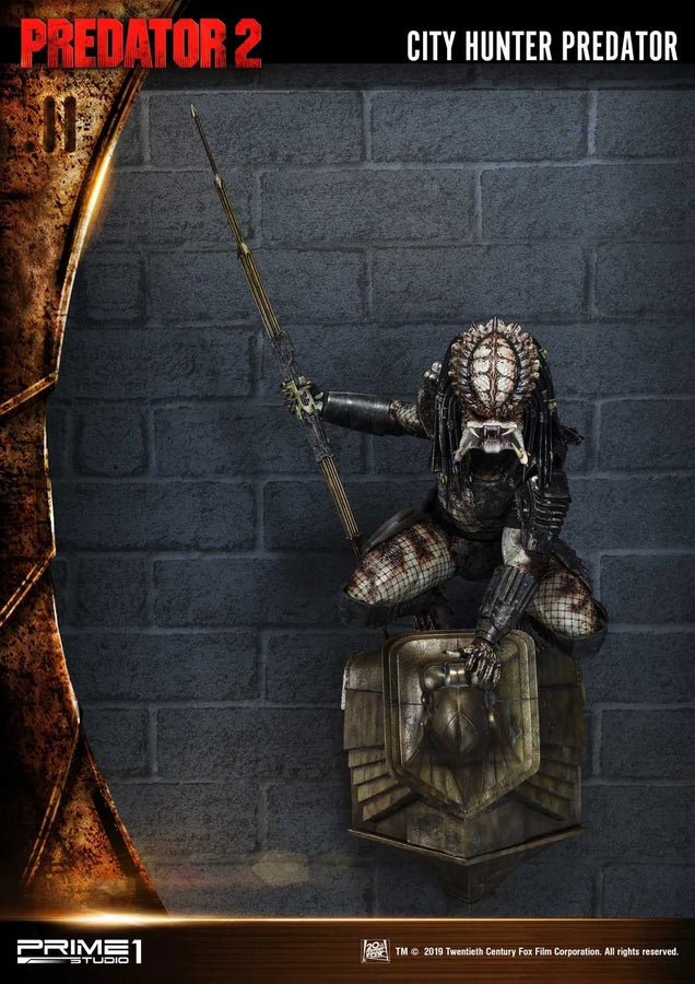 City Hunter Predator (3D Wall Art Edition) Predator 2 (Film) – Prime1Studio – ActionFigure Brasil