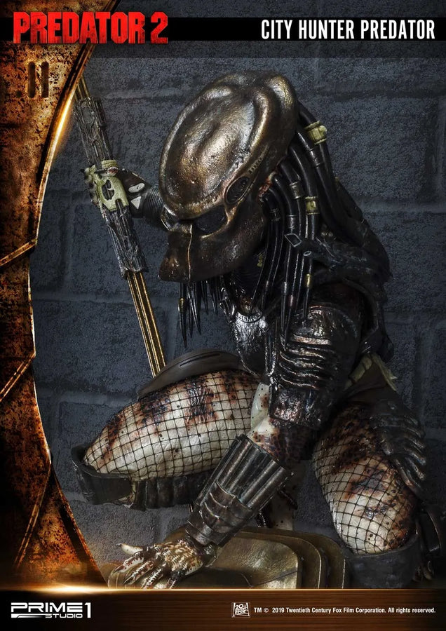 City Hunter Predator (3D Wall Art Edition) Predator 2 (Film) – Prime1Studio – ActionFigure Brasil