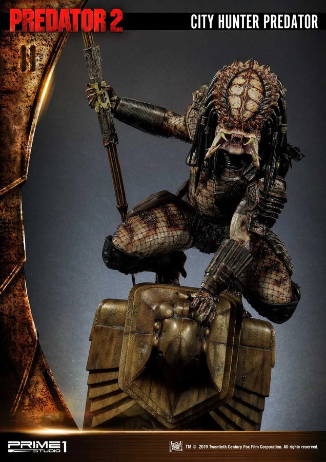 City Hunter Predator (3D Wall Art Edition) Predator 2 (Film) – Prime1Studio – ActionFigure Brasil