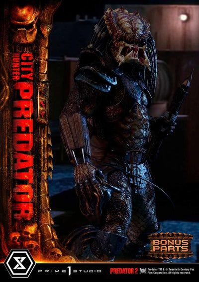 City Hunter Predator (Deluxe Bonus Version) Predator 2 (Film) – Prime1Studio – ActionFigure Brasil