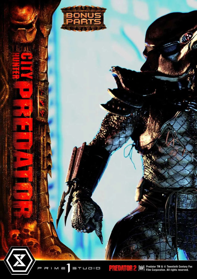 City Hunter Predator (Deluxe Bonus Version) Predator 2 (Film) – Prime1Studio – ActionFigure Brasil