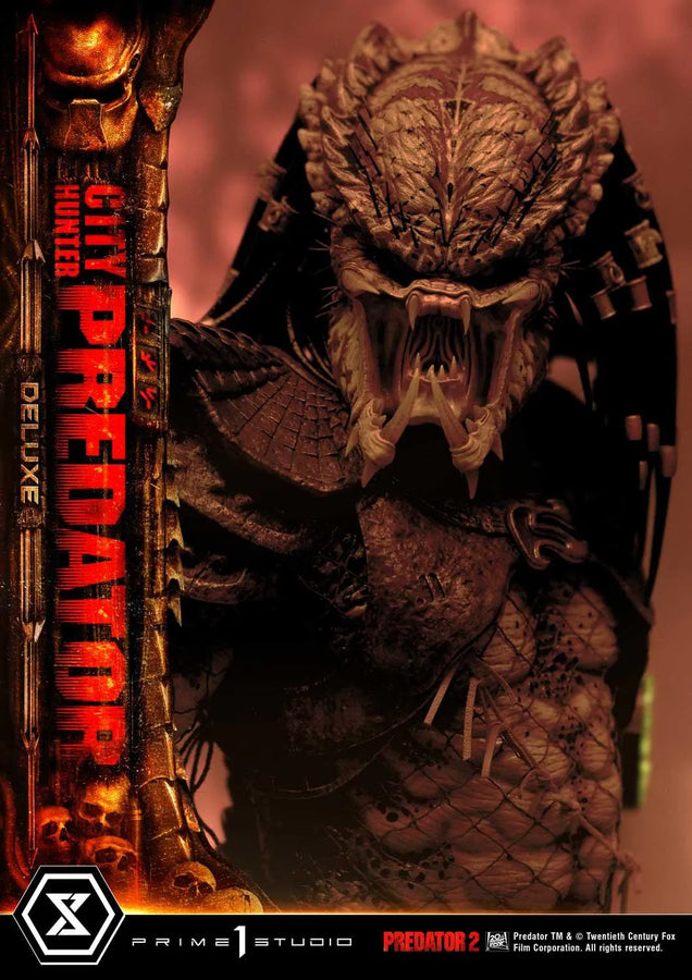 City Hunter Predator (Deluxe Bonus Version) Predator 2 (Film) – Prime1Studio – ActionFigure Brasil