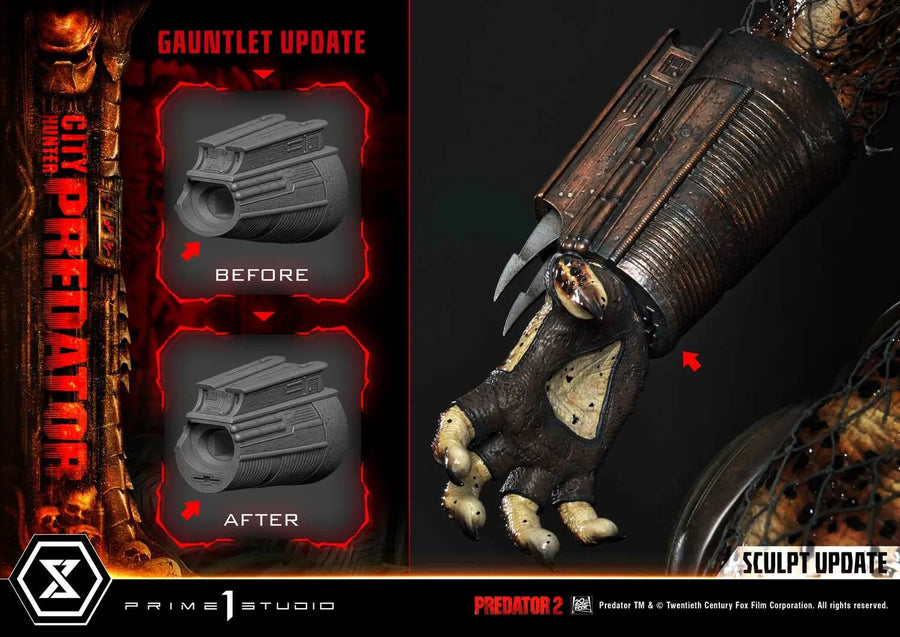 City Hunter Predator (Deluxe Bonus Version) Predator 2 (Film) – Prime1Studio – ActionFigure Brasil