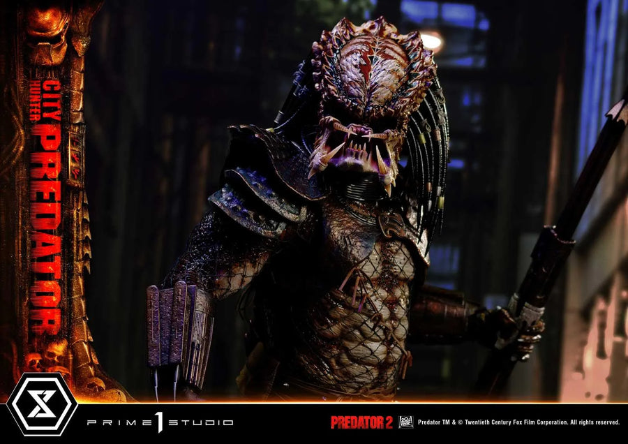City Hunter Predator (Deluxe Bonus Version) Predator 2 (Film) – Prime1Studio – ActionFigure Brasil