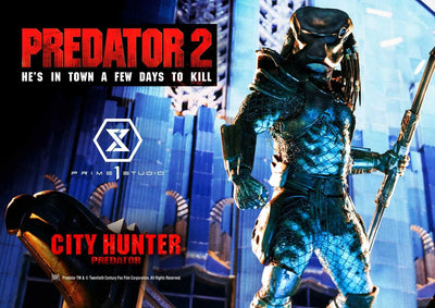 City Hunter Predator (Deluxe Version) Predator 2 (Film) – Prime1Studio – ActionFigure Brasil