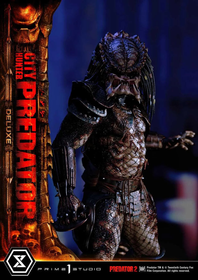 City Hunter Predator (Deluxe Version) Predator 2 (Film) – Prime1Studio – ActionFigure Brasil