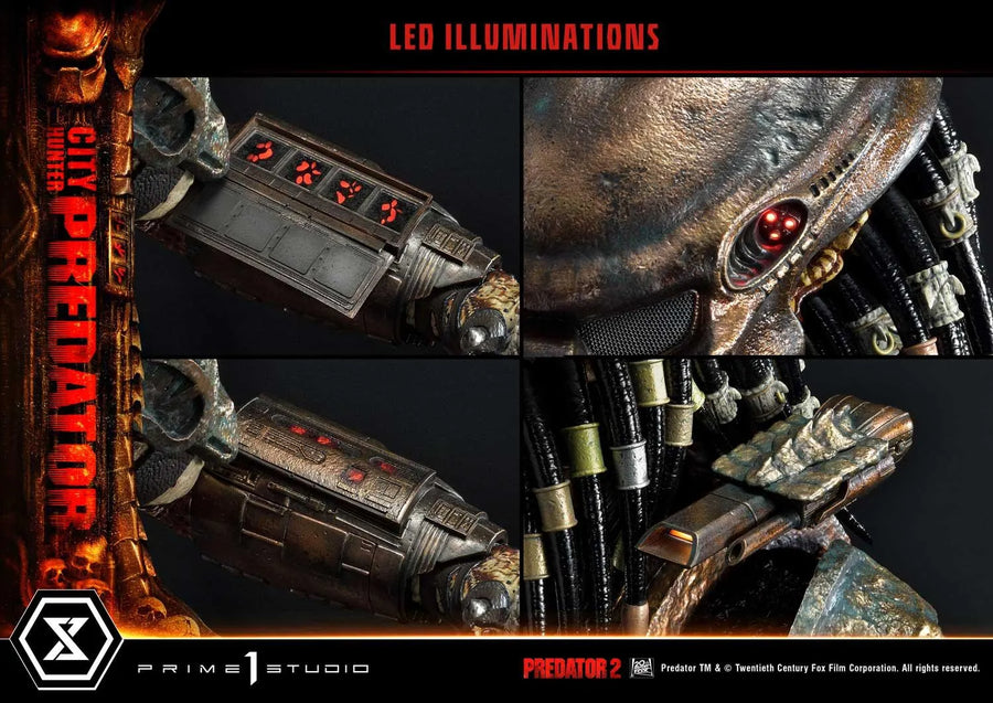 City Hunter Predator (Deluxe Version) Predator 2 (Film) – Prime1Studio – ActionFigure Brasil