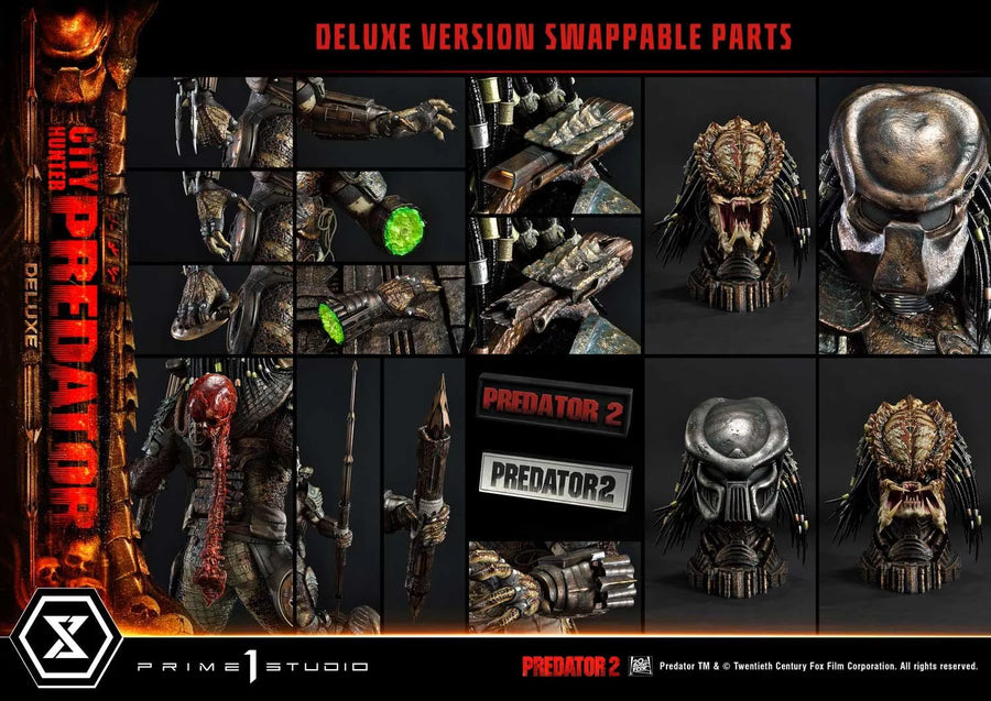 City Hunter Predator (Deluxe Version) Predator 2 (Film) – Prime1Studio – ActionFigure Brasil
