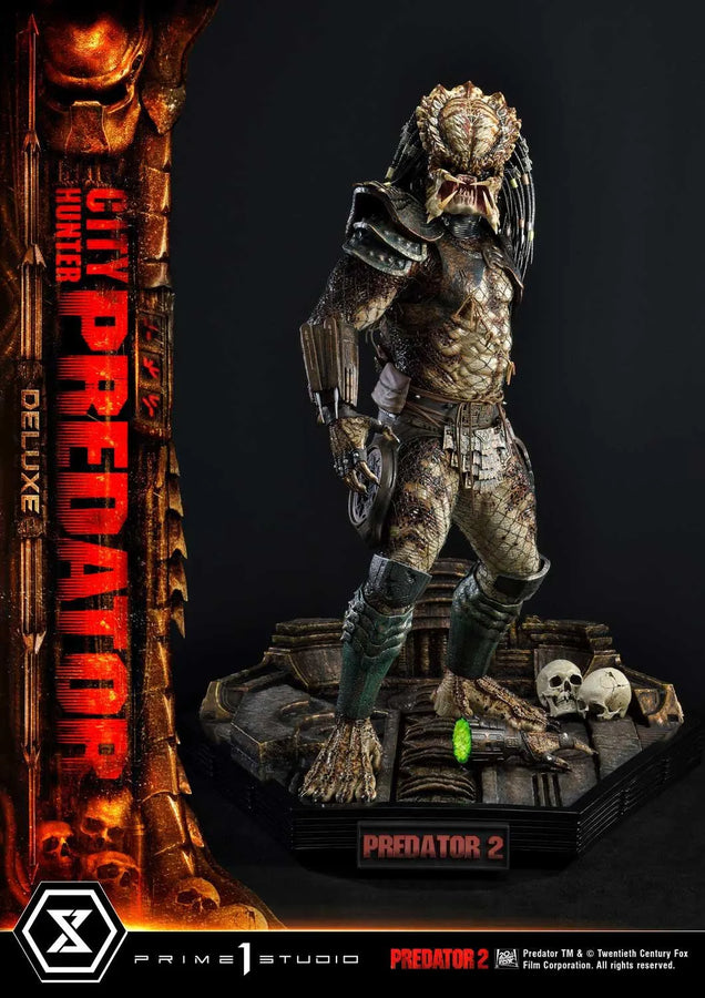 City Hunter Predator (Deluxe Version) Predator 2 (Film) – Prime1Studio – ActionFigure Brasil