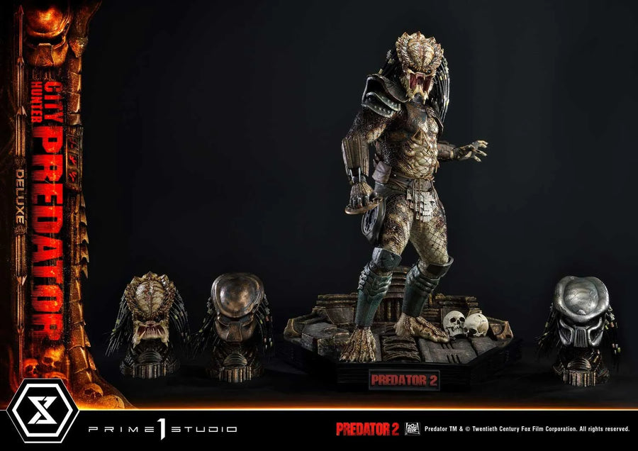 City Hunter Predator (Deluxe Version) Predator 2 (Film) – Prime1Studio – ActionFigure Brasil