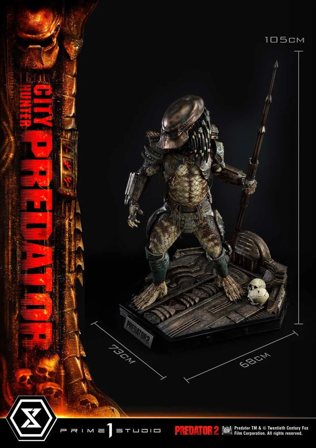City Hunter Predator (Deluxe Version) Predator 2 (Film) – Prime1Studio – ActionFigure Brasil