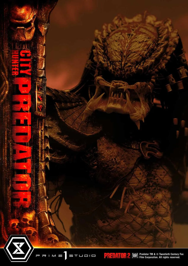 City Hunter Predator (Deluxe Version) Predator 2 (Film) – Prime1Studio – ActionFigure Brasil