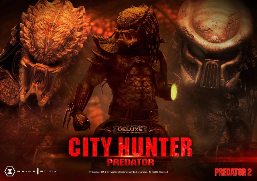 City Hunter Predator (Deluxe Version) Predator 2 (Film) – Prime1Studio – ActionFigure Brasil