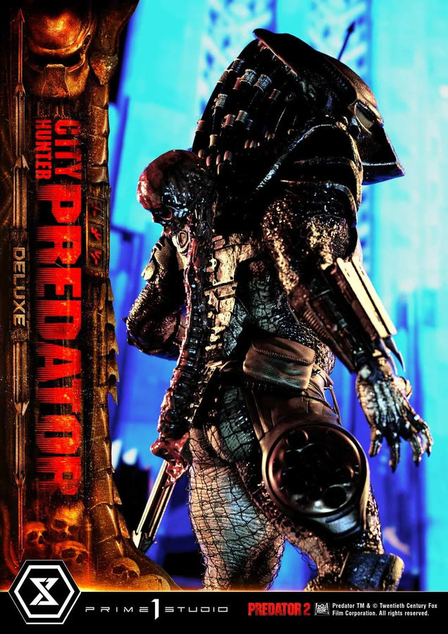 City Hunter Predator (Deluxe Version) Predator 2 (Film) – Prime1Studio – ActionFigure Brasil