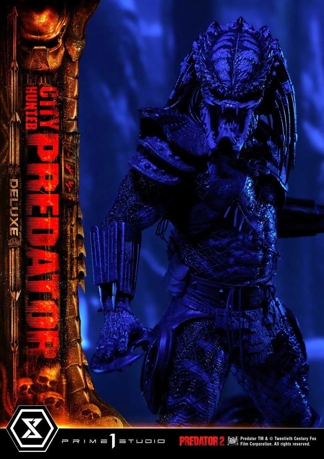 City Hunter Predator (Deluxe Version) Predator 2 (Film) – Prime1Studio – ActionFigure Brasil