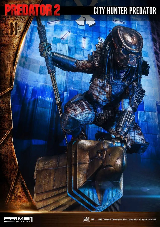 City Hunter Predator (Exclusive Version) Predator 2 (Film) – Prime1Studio – ActionFigure Brasil