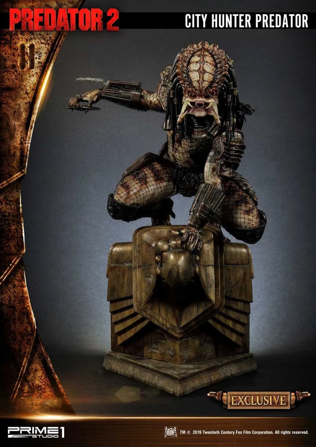 City Hunter Predator (Exclusive Version) Predator 2 (Film) – Prime1Studio – ActionFigure Brasil