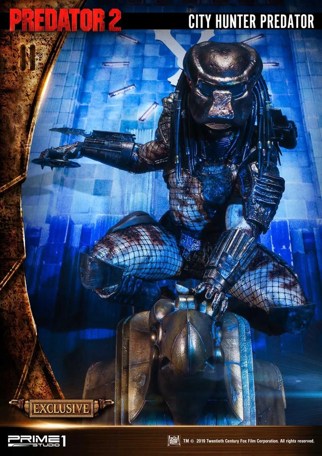 City Hunter Predator (Exclusive Version) Predator 2 (Film) – Prime1Studio – ActionFigure Brasil